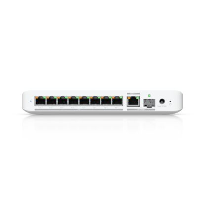 Picture of Ubiquiti Flex 2.5G PoE, 8-port 2.5 GbE PoE++ Switch,10 GbE RJ45/SFP+ Combination Uplink Port,Powered With PoE+++ or AC,