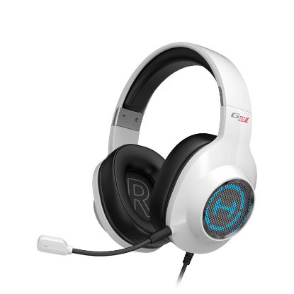 Picture of Edifier G2II 7.1 Surround Sound USB Gaming Headset with Microphone, RGB Lighting, 360 Degree Surround Sound Effects, 50mm NdFeB- WHITE