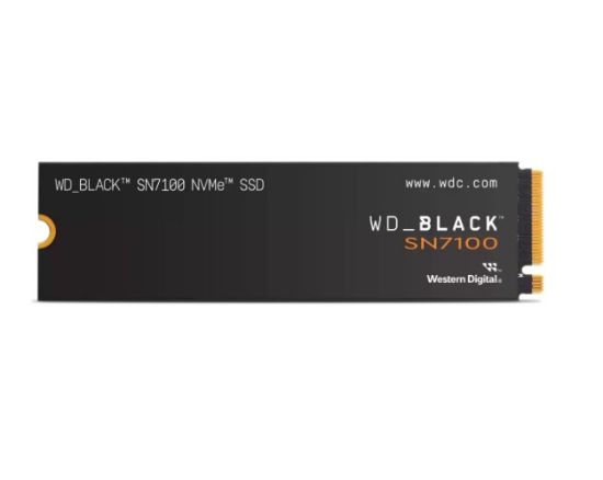 Picture of Western Digital WD BLACK SN7100 NVMe  - 2TB SSD - 7250MB/s 6900MB/s R/W  1000K/1400K IOPS  M.2 2280 PCIe4.0 5yrs ~replacement of WDS200T3X0E