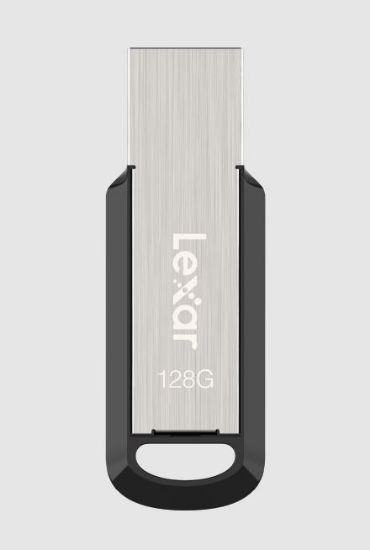 Picture of Lexar M400 128GB JumpDrive® USB3.0 Flash Drive, up to 150MB/s read, the stylish metal and key ring design lets you easily transfer files anywhere
