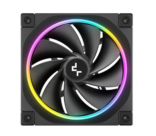 Picture of DeepCool FL12R 120mm Unique Addressable RGB  High Performance Fans,  Low Noise, 4-pin PWM, Fluid Dynamic Bearing