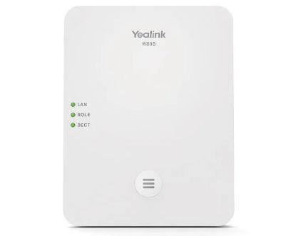 Picture of Yealink W80B Wireless DECT IP Multi-Cell System Solution, Up to 100 parallel calls, Up to 100 handsets, Up to 100 SIP accounts, Support PoE & IPv6I