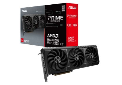 Picture of ASUS AMD Radeon PRIME-RX9060XT-O8G 1 x 8-pin 8GB GDDR6 128-bit 20 Gbps​ PCI Express 5.0