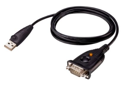 Picture of Aten USB to RS-232 Adapter with FTDI Chip for Enhanced Device Compatibility