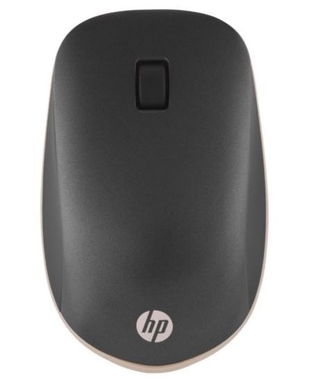 Picture of HP 410 Wirelesss Slim Silver Bluetooth 5.0 Mouse 1600 dpi 3 Botton Scroll Wheel Up to 12 months Battery life All Systems Go