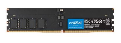 Picture of Crucial 64GB (1x64GB) DDR5 CUDIMM 6400MHZ CL52 Desktop PC Memory for Intel Core Ultra Processors AI PC