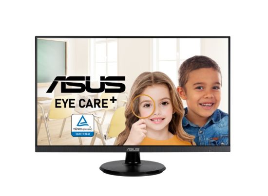 Picture of ASUS VA27DQF 27' Eye Care Gaming Monitor, IPS, Full HD, Frameless, 100Hz, Adaptive-Sync, 1ms MPRT, HDMI, DisplayPort, Low Blue Light, Flicker Free, Wa