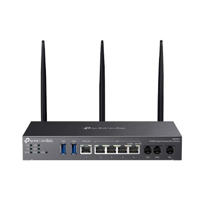 Picture of TP-Link DR3650v Omada AX3000 Wi-Fi 6 Gigabit Desktop DSL Gateway, 574Mbps@2.4GHz + 2402Mbps@5GHz(HE160), VDSL2 35b 350/60, VoIP