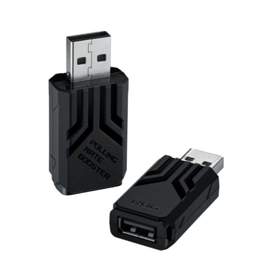 Picture of ASUS ROG Polling Rate Booster, up to true 8000 Hz wireless polling rates when used with compatible ROG mice and keyboards