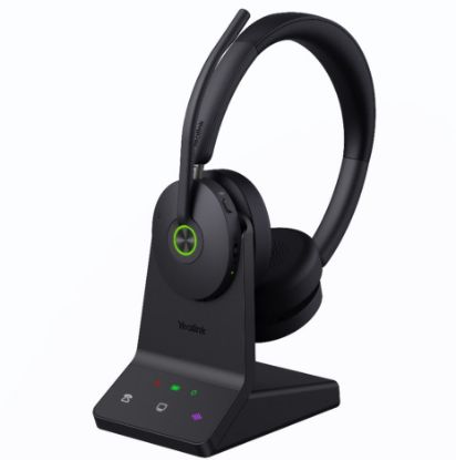 Picture of Yealink WH68 Dual UC DECT & Bluetooth Hybrid Wireless Technology, 4-Mic Hybrid ANC, 4-Mic Noise Cancellation, All-Day-Wearing Comfort
