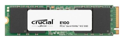Picture of Crucial E100 1TB Gen4 NVMe SSD 5000/4500 MB/s R/W 80TBW 350K/460K IOPS 1M hrs MTTF M.2 2280 PCIe4 3yrs ~Crucial P3 CT1000P3SSD8