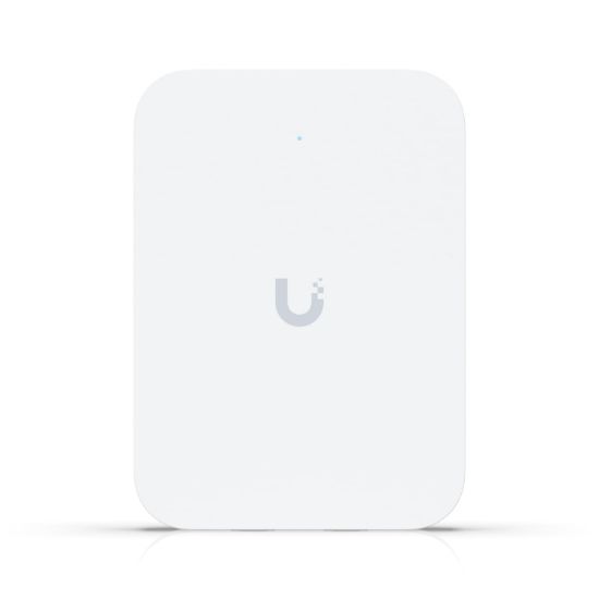 Picture of Ubiquiti U7 In-Wall, Wall-mounted WiFi‎ 7 AP,4 Spatial Streams,Integrated 2.5 GbE PoE Switch, For Hospitality,115 m² Coverage, PoE/PoE+ Power