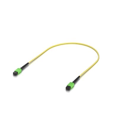 Picture of Ubiquiti OS2 MPO-12 APC Fiber Patch Cable, 0.5 m, Single-pack, Indoor OS2 Single-mode,MPO-12 Type B APC Connectors, For 100G Applications