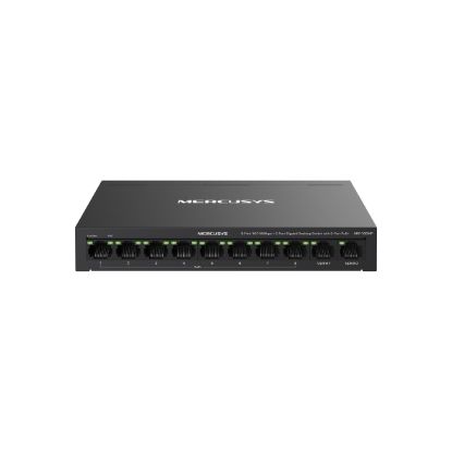 Picture of Mercusys MS110CMP 8-Port 10/100 Mbps + 2-Port Gigabit Desktop Switch with 8-Port PoE+