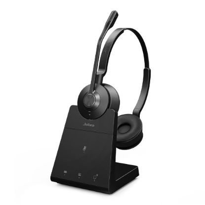 Picture of Jabra Engage 45 SE Stereo DECT Headset, Deskphone calls, Sound like a pro, Get up to 13 hours of talk-time, Up to 150m, Busy-day-proof