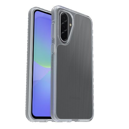 Picture of OtterBox React Samsung Galaxy A36 5G (6.7') Case Clear - (77-97785), Antimicrobial, DROP+ Military Standard, Raised Edges, Hard Case, 7 Years Warranty