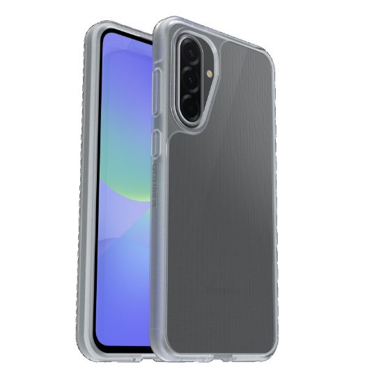 Picture of OtterBox React Samsung Galaxy A36 5G (6.7') Case Clear - (77-97785), Antimicrobial, DROP+ Military Standard, Raised Edges, Hard Case, 7 Years Warranty