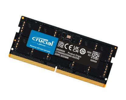 Picture of Crucial 64GB (1x64GB) DDR5 SODIMM 5600MHz CL46 Desktop PC Memory