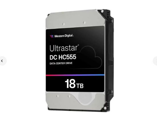 Picture of Western Digital WD Ultrastar 18TB 3.5' SAS HC555 Data Center HDD Storage