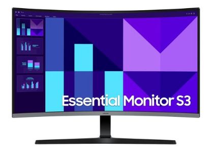 Picture of EX-DEMO Samsung 32' S39GD FHD 100Hz Curved Monitor 1920x1080 4ms 16:9 1500R Tilt VESA VA HDMI D-Sub Headphone Flicker Free Eye Saver Mode Black