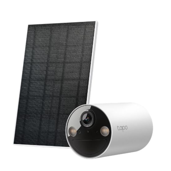 Picture of TP-Link TC82 KIT V1.20  Solar-Powered Security Camera Kit, Uninterrupted Power Supply, Flexible Storage Options, Smart Person Detection