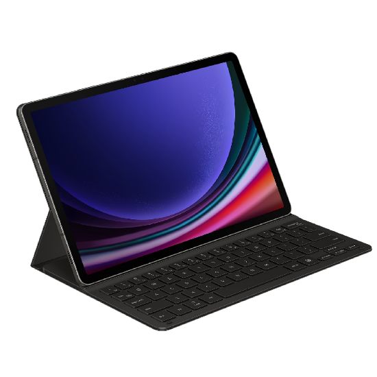 Picture of Samsung Galaxy Tab S10 FE / Tab S9 / S9 FE Book Cover Keyboard Slim Black - Slim and lightweight, Wireless Sharing, AI Key,1 Year Warranty
