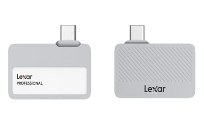 Picture of Lexar Professional Go Portable SSD, SL400 PSSD, 2TB, Silver, Up to 1050MB/s read, 1000MB/s write speeds