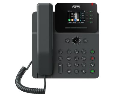 Picture of Fanvil V61W Prime Business Phone 2.4-inch color screen, HD audio, HAC, Wi-Fi. Bluetooth, PoE Support 6-way Audio conference, EHS