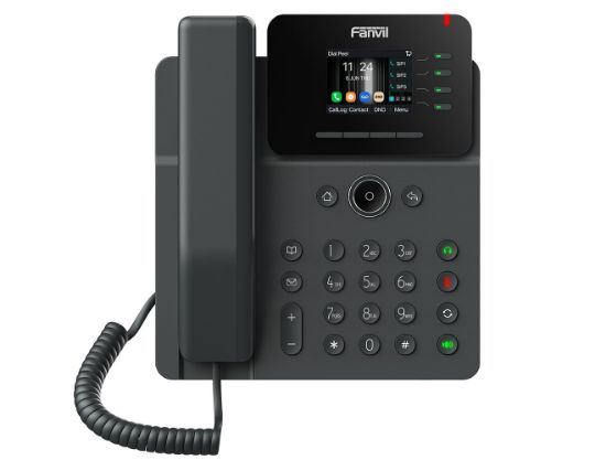 Picture of Fanvil V61W Prime Business Phone 2.4-inch color screen, HD audio, HAC, Wi-Fi. Bluetooth, PoE Support 6-way Audio conference, EHS