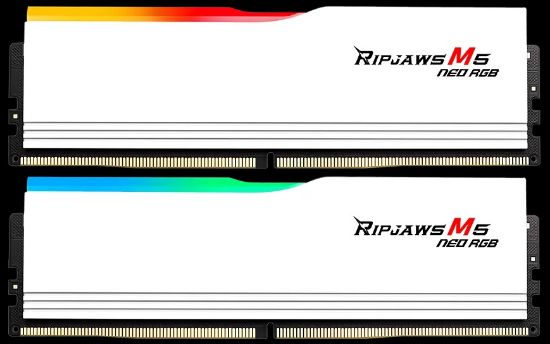 Picture of G.SKILL F5-6000J3636F16GX2-RM5NRW 32GB (2 x 16GB)/ DDR5 6000 MT/s / Timings 36-36-36-96/ Voltage 1.35 V/ Ripjaws M5 Neo/EXPO/XMP 3.0