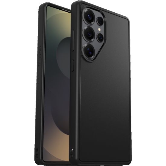 Picture of OtterBox React Samsung Galaxy S25 Ultra 5G (6.9') Case Black Crystal (Clear/Black) - (77-97504),DROP+ Military Standard,Hard Case, 7 Years Warranty