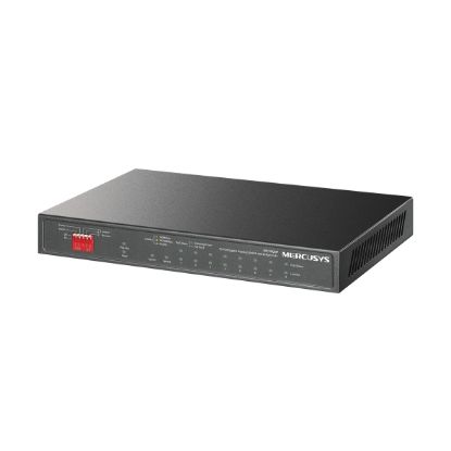 Picture of Mercusys MS110CMP 8-Port 10/100 Mbps + 2-Port Gigabit Desktop Switch with 8-Port PoE+
