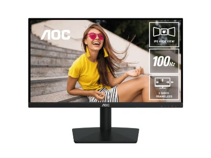 Picture of AOC 23.8' IPS. 1920 × 1080 FHD, 100Hz, 8ms GtG (bw), HDMI 1.4 x1,VGA x1, Adaptive Sync.IPS Monitor  Replace 24B20JH2