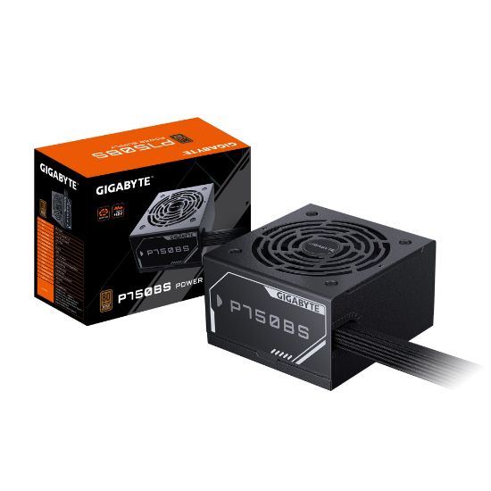 Picture of Gigabyte P750BS Power Supply, 750W,  ATX12V,   80 PLUS Bronze Fan,  Type 120mm Fluid Dynamic Bearing fan