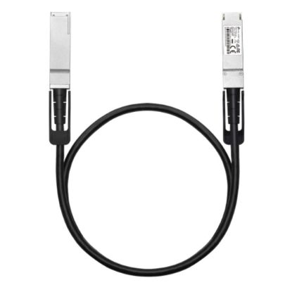 Picture of TP-Link SM9220-1M Omada 1 Meter 100G QSFP28 Direct Attach Cable ,Up to 1 m Distance, Support data rate of 100Gbps and 40Gbps, Compatible with 100G QSF