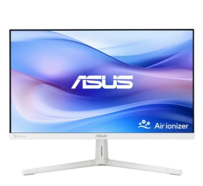 Picture of ASUS VU249HFI-W 24' Eye Care Monitor, Full HD (1920 x 1080), IPS, 100Hz, SmoothMotion, Adaptive Sync, Air Ionizer, Eye Care Plus technology, Blue Ligh