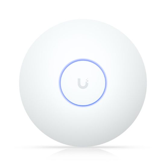 Picture of Ubiquiti U7 Long-Range, Compact, Ceiling-mount WiFi 7 AP, 5 Spatial Streams, Extended Signal Range, Cover Up to160m², 300+ Devices, Uplink 2.5GbE