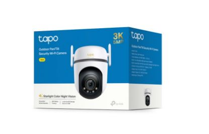 Picture of TP-Link TC43 Outdoor Pan/Tilt Security Wi-Fi Camera, 3K 5MP Live View, Starlight Colour Night Vision, 360° All-Round Protection