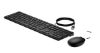 Picture of HP 320MK USB Wired Desktop Keyboard Mouse Combo Reduced-sized & Low-Profile Quiet Keys Plug&Play for Notebook Desktop PC WIN11/10 Black