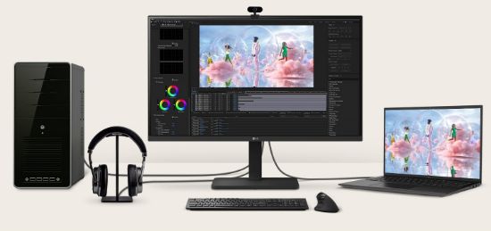 Picture of LG 27' IPS FHD 1920 x 1080, USB Type-C™ (PD 65W) 100Hz 5ms, AMD FreeSync 16:9 Tilt/Height/Swivel/Pivot (Bi-direction) adjustable stand, 3yrs Monitor