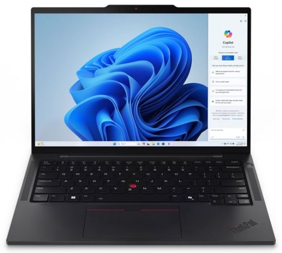 Picture of LENOVO ThinkPad T14s G5 14'' WUXGA TOUCH IR Intel U7-155U 16GB DDR5 512GB SSD WIN 11 PRO Intel Graphics AI PC NPU Fingerprint TB 3yr Prem 1.2kg