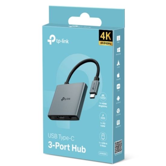 Picture of TP-Link UH3020C USB Type-C 3 in 1 Hub