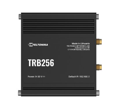 Picture of Teltonika TRB256 Industrial IoT Gateway, 4G/LTE(Cat 4), Dual SIM, 450 MHz BAND, Auto-Failover, Backup WAN, Supports DNP3, PSU excluded