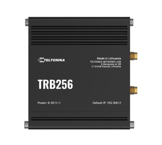 Picture of Teltonika TRB256 Industrial IoT Gateway, 4G/LTE(Cat 4), Dual SIM, 450 MHz BAND, Auto-Failover, Backup WAN, Supports DNP3, PSU excluded