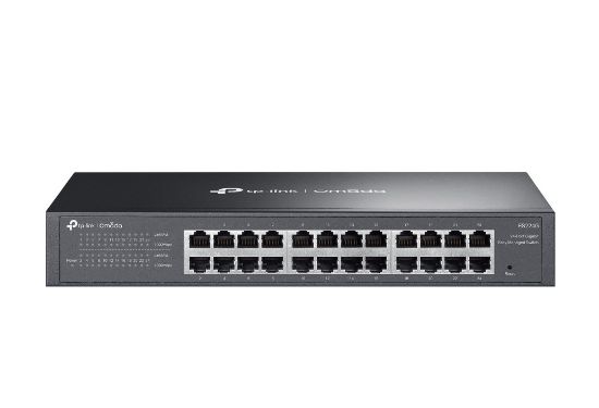Picture of TP-Link ES224G Omada 24-Port Gigabit Easy Managed Switch, Flow Control, Loopback Detection, Port Isolation, Port Mirroring, LAG, VLAN, IGMP Snooping,