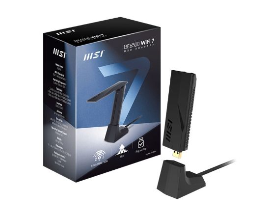 Picture of MSI GUBE65  BE6500 WIFI 7 USB ADAPTER