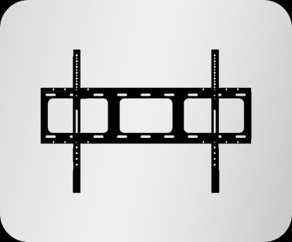 Picture of Yealink MB-WallMount-650 WallMount for MeetingBoard 65' MeetingBoard 65 Wall-Mount Bracket for Installation on Non-Load-Bearing Walls
