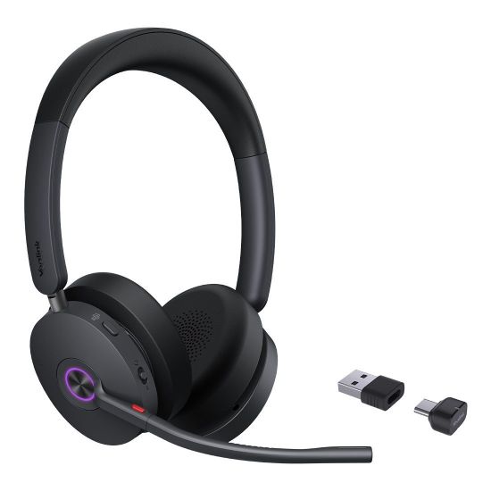 Picture of Yealink BH74 Teams USB-C/A Bluetooth Headset, Active Noise Cancellation,  6 mic, Acoustic Shield, Wireless range 50 m, talk time of up to 32 hours