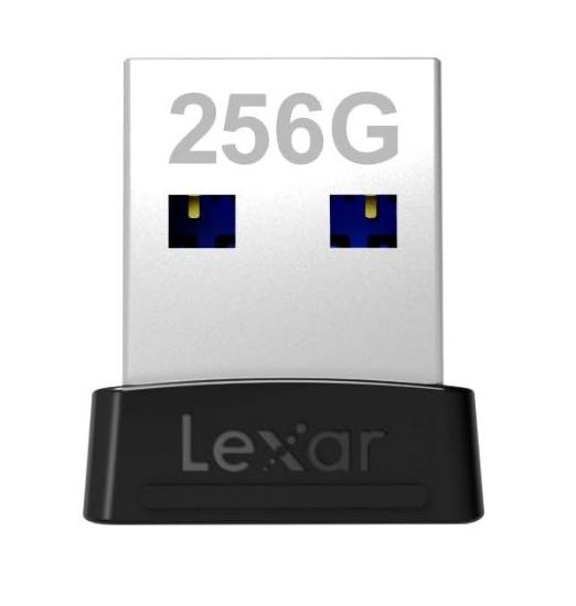 Picture of Lexar S47 256GB JumpDrive® Plug n Stay USB 3.1 Flash Drive, up to 250MB/s read And for added versatility, the drive is backwards compatible with USB 3