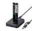 Picture of Simplecom SD511 M.2 SSD Docking Station NVMe and SATA Dual Protocol USB 3.2 Gen 2 10Gbps USB-C interface compliant with USB 3.2 Gen 2 standard